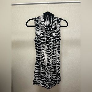 Guess Size S Open Back Romper